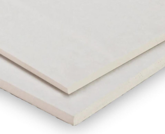 12.5mm Square Edge Plasterboard - 2400mm x 1200mm (Standard Size, Versatile Use for Walls & Ceilings)