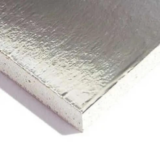 12.5mm Gypfor Vapour Plasterboard Tapered Edge 2400mm x 1200mm (8′ x 4′)