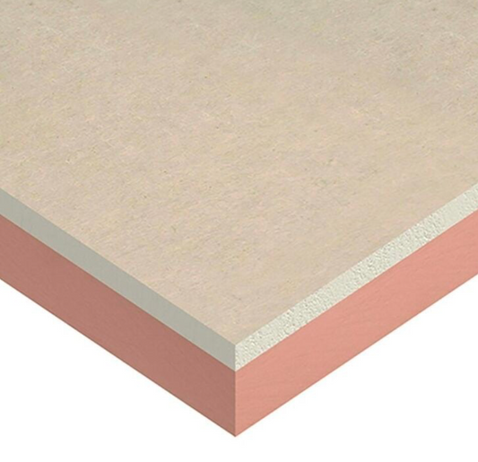 60 +12.5mm Kingspan Kooltherm K118 Insulated Plasterboard 2400mm x 1200mm - 31.68m2/Pack