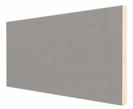 25mm Mannok PIR Insulated Plasterboard - 1200mm x 2400mm with 12.5mm Plasterboard - High Thermal Efficiency for Insulation